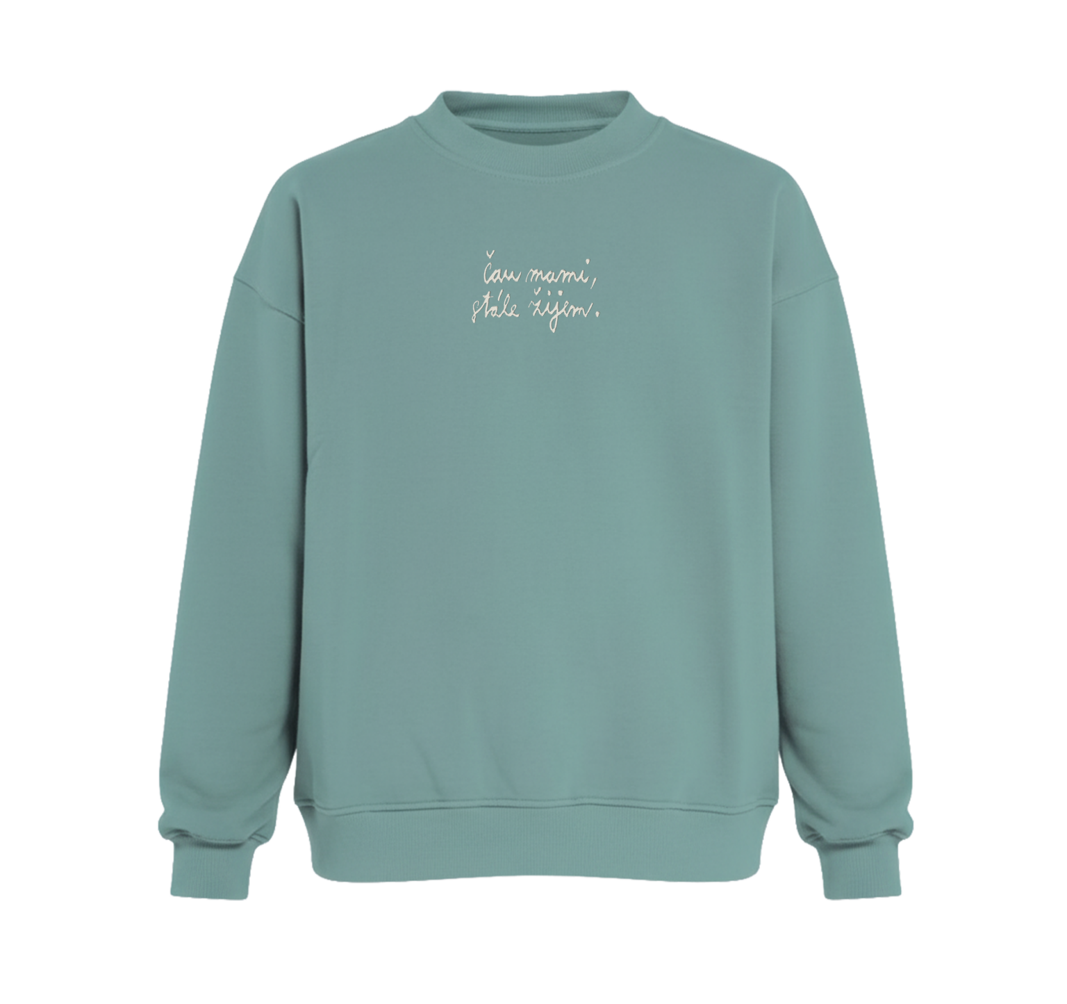 Crewneck Winter 2025 | Mineral blue