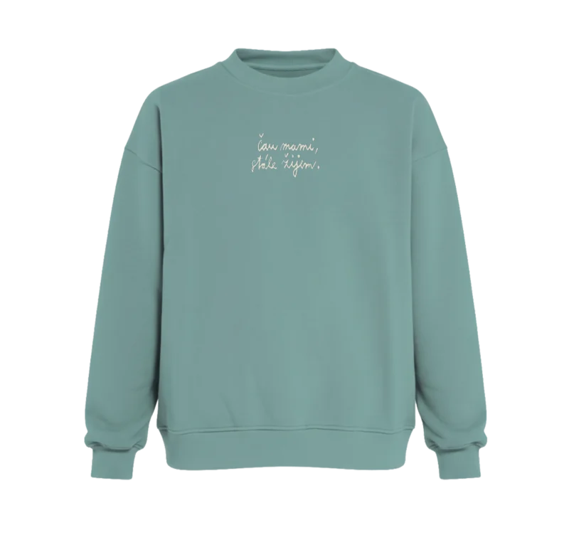 Crewneck Winter 2025 | Mineral blue