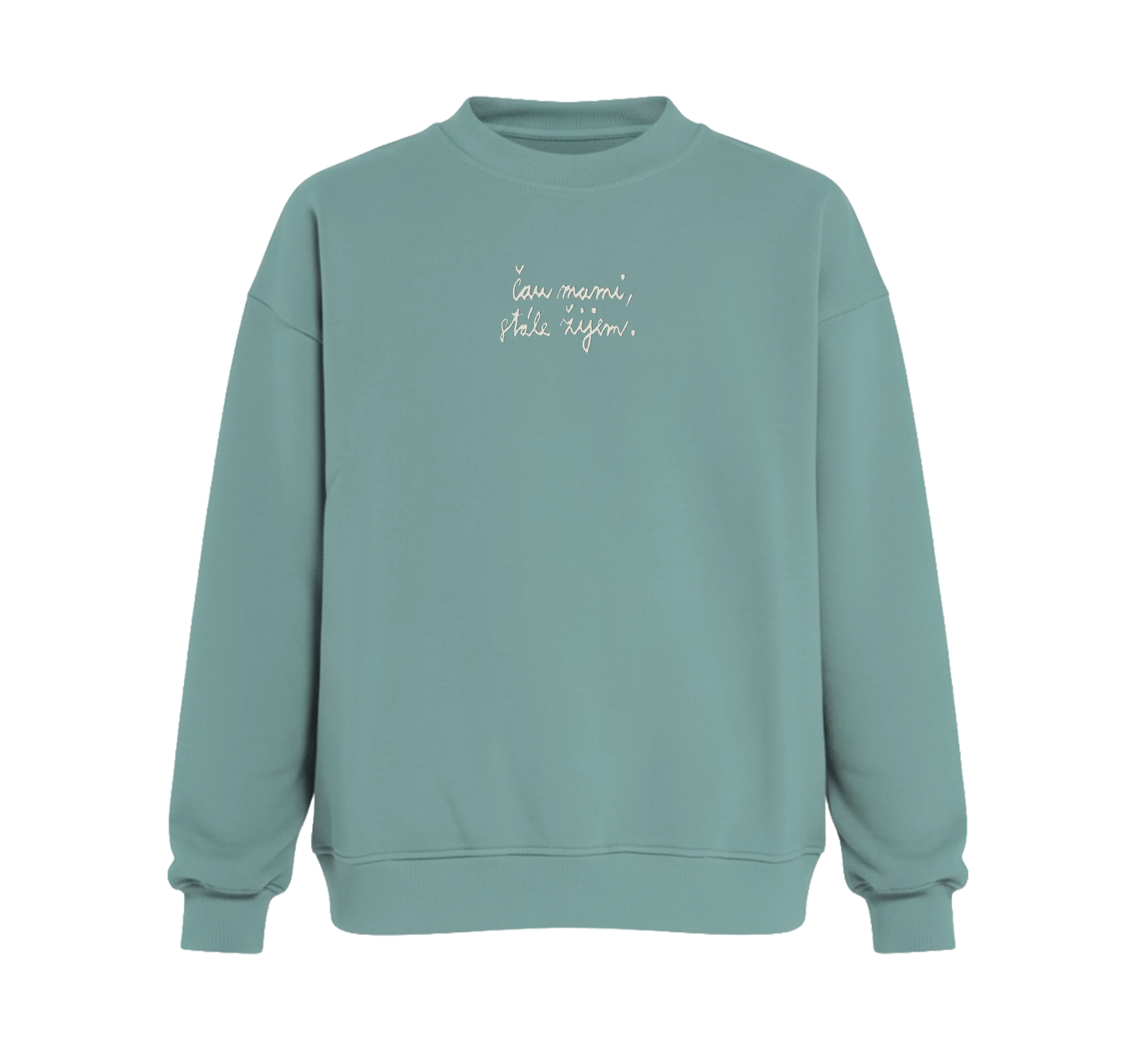 Crewneck Winter 2025 | Mineral blue